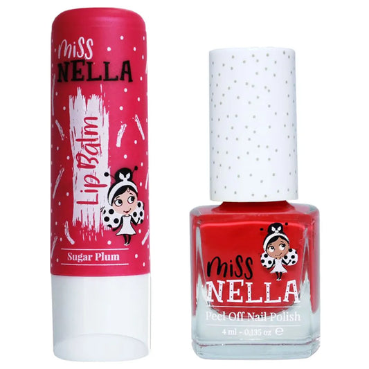 Miss Nella Sugar Plum Lip Balm & Nail Polish