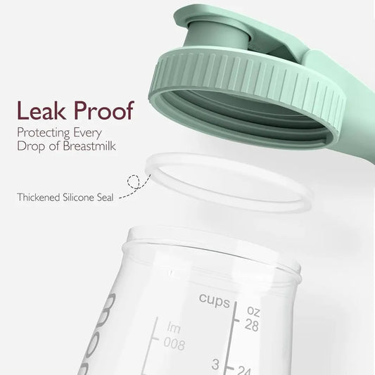 Momcozy Breast Milk Glass Storage Container 32oz