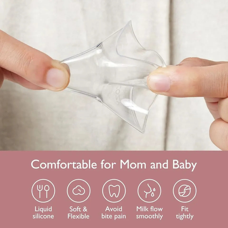 Momcozy Contact Nipple Shields Include Carry Case