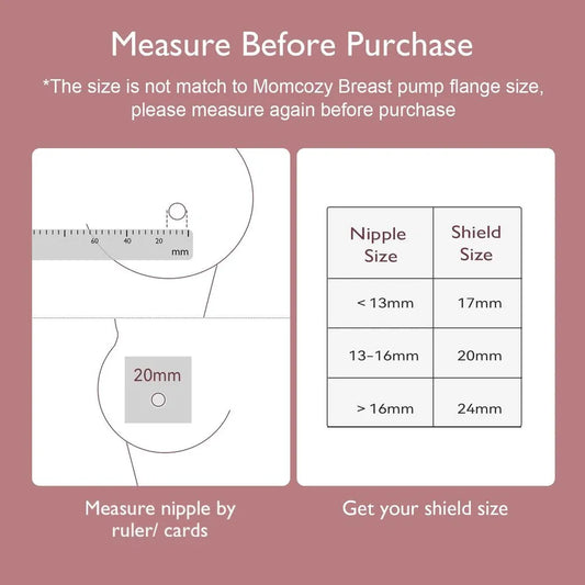 Momcozy Contact Nipple Shields Include Carry Case