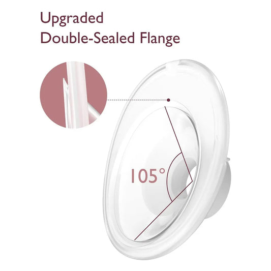 Momcozy Double-Sealed Flange Compatible with Momcozy M5
