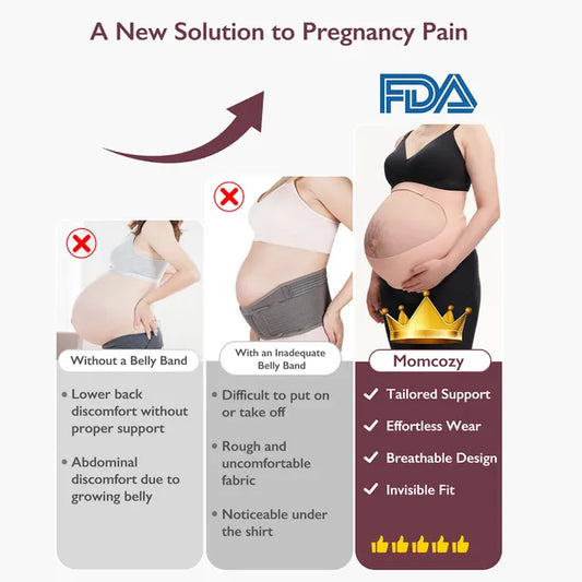 Momcozy Maternity Belt - Black