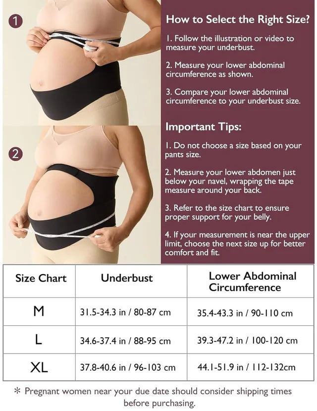 Momcozy Maternity Belt - Black