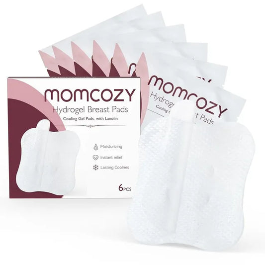 Momcozy Nursing Cooling Instant Hydrogel Nipple Pads
