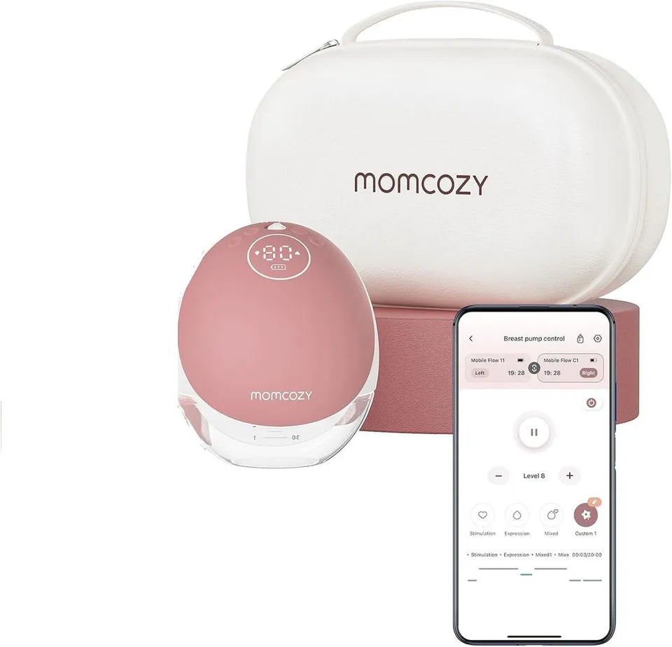 Momcozy Mobile Flow Hands-Free M9 Single Breast Pump