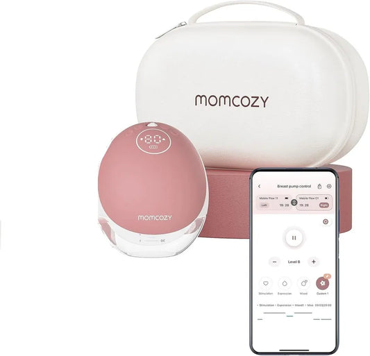 Momcozy Mobile Flow Hands-Free M9 Single Breast Pump