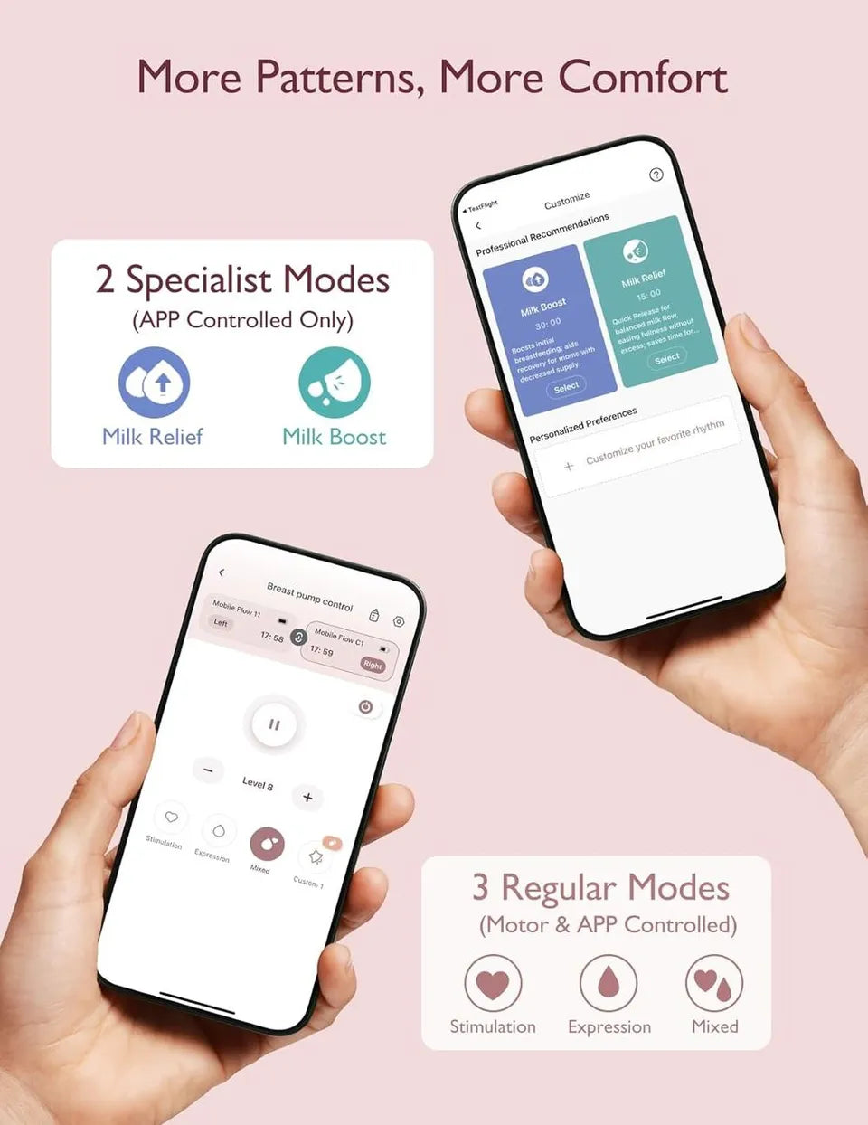 Momcozy Mobile Flow Hands-Free M9 Single Breast Pump