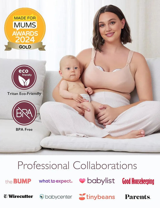 Momcozy Mobile Style Hands-Free Single Breast Pump M6 - Maroon