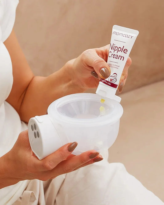 Momcozy 100% Momcozy Natural Nipple Cream, Vegan Lanolin-free Nipple Butter