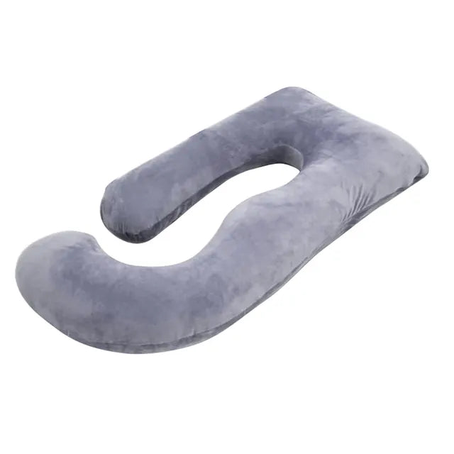 Momcozy U Shape Pregnancy Pillow - Grey