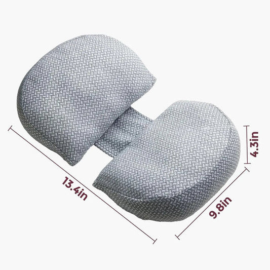 Momcozy Portable Maternity Pillow for Side Sleeper, Support for Back, Belly, Hips