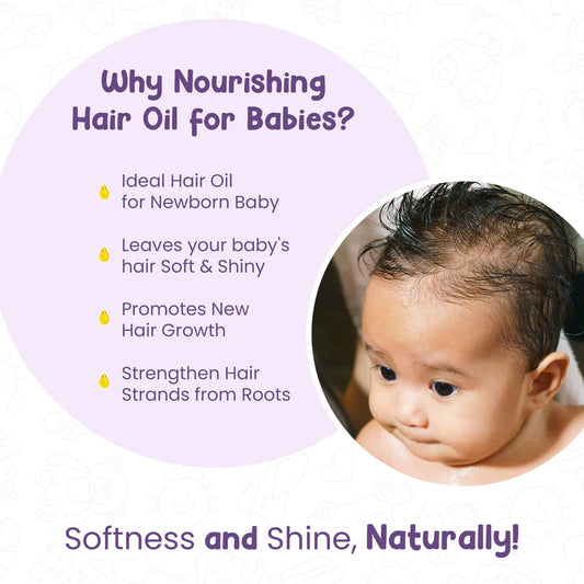 Mother Sparsh Nourishing Baby Hair Oil