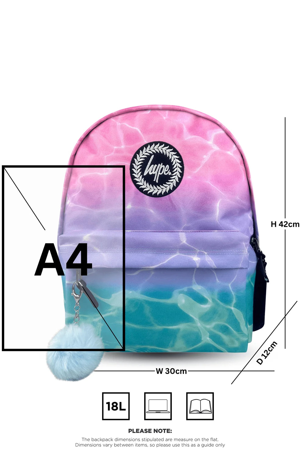 HYPE Backpack Iconic Pastel Pool