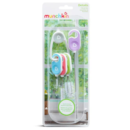Munchkin Details Bottle & Cup Cleaning Brush Set