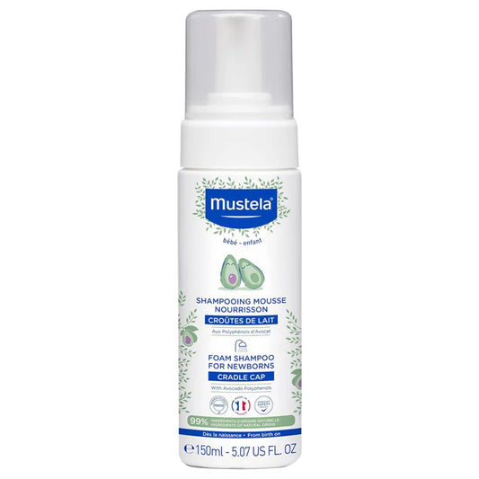 Mustela New Born Foam Shampoo 150ml