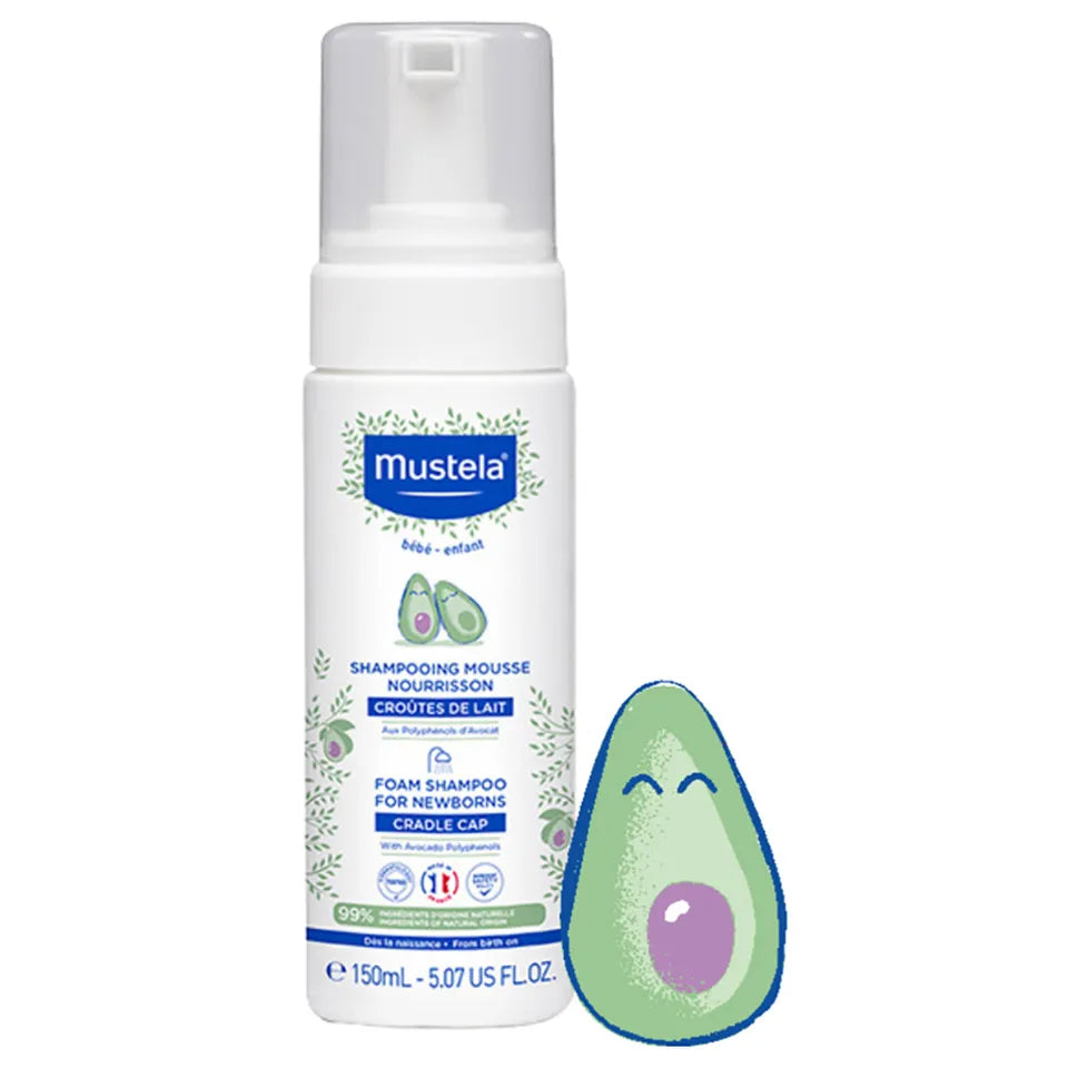 Mustela New Born Foam Shampoo 150ml