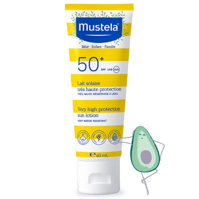 Mustela Sun Lotion SPF 50+ BeBe - Infant -Family 40ml
