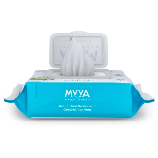 Myya Baby Wipes Single Pack - 80 wipes