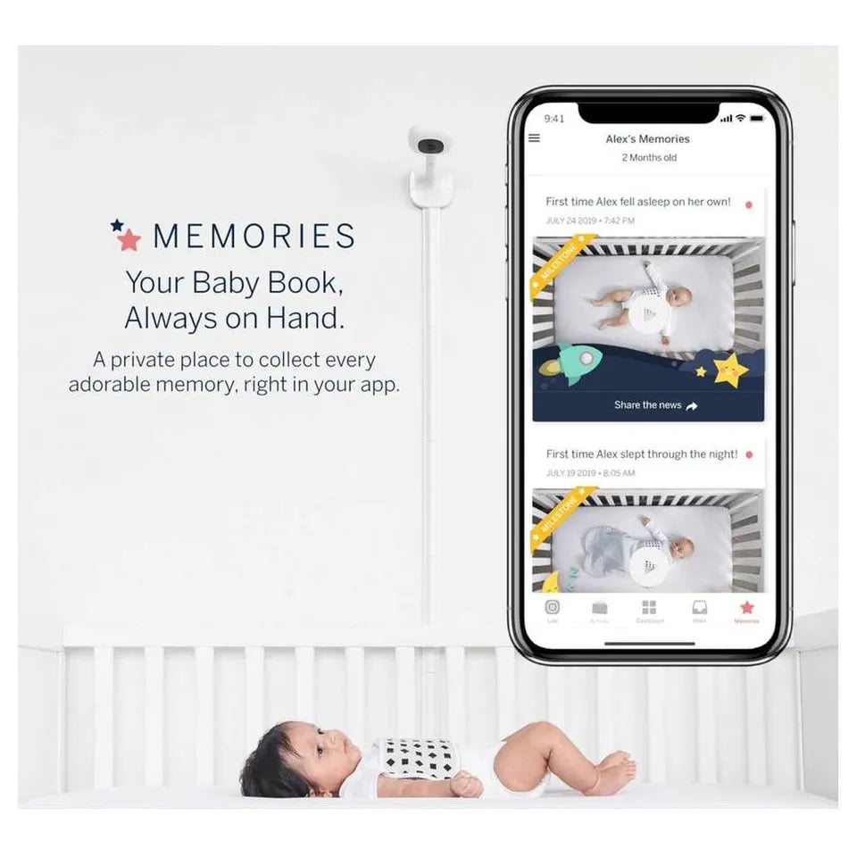 Nanit Pro Baby Monitor with Wall Mount
