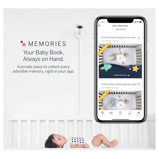 Nanit Pro Baby Monitor with Wall Mount