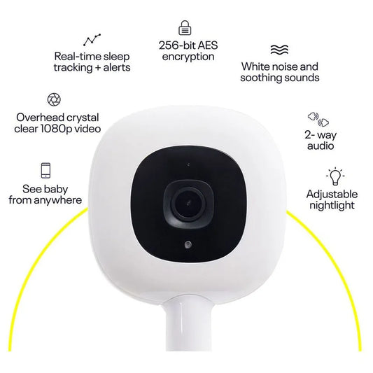 Nanit Pro Baby Monitor with Wall Mount