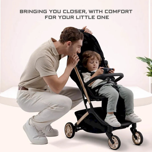 Neobreez Neolite Ultra-Lightweight Cabin Size Travel Stroller - Black