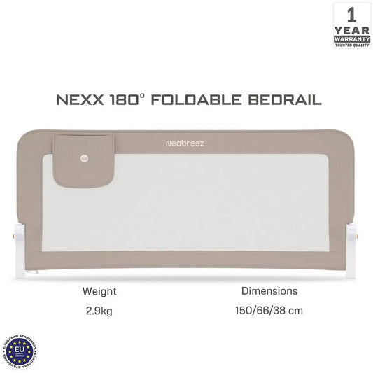 Neobreez Nexx Foldable Safety Bed Rail For Child