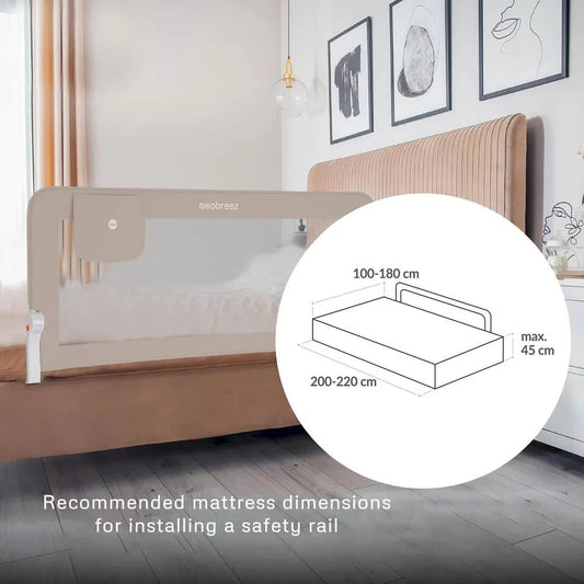 Neobreez Nexx Foldable Safety Bed Rail For Child