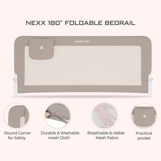 Neobreez Nexx Foldable Safety Bed Rail For Child