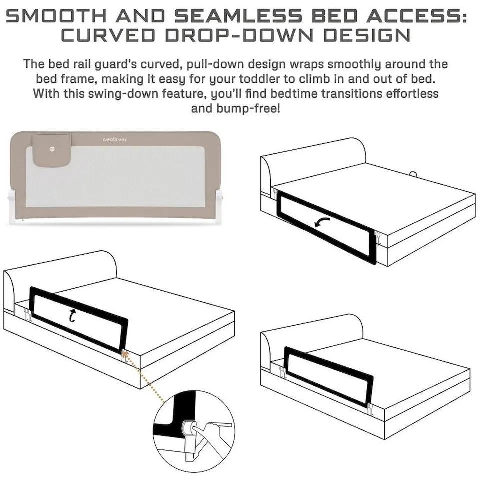 Neobreez Nexx Foldable Safety Bed Rail For Child
