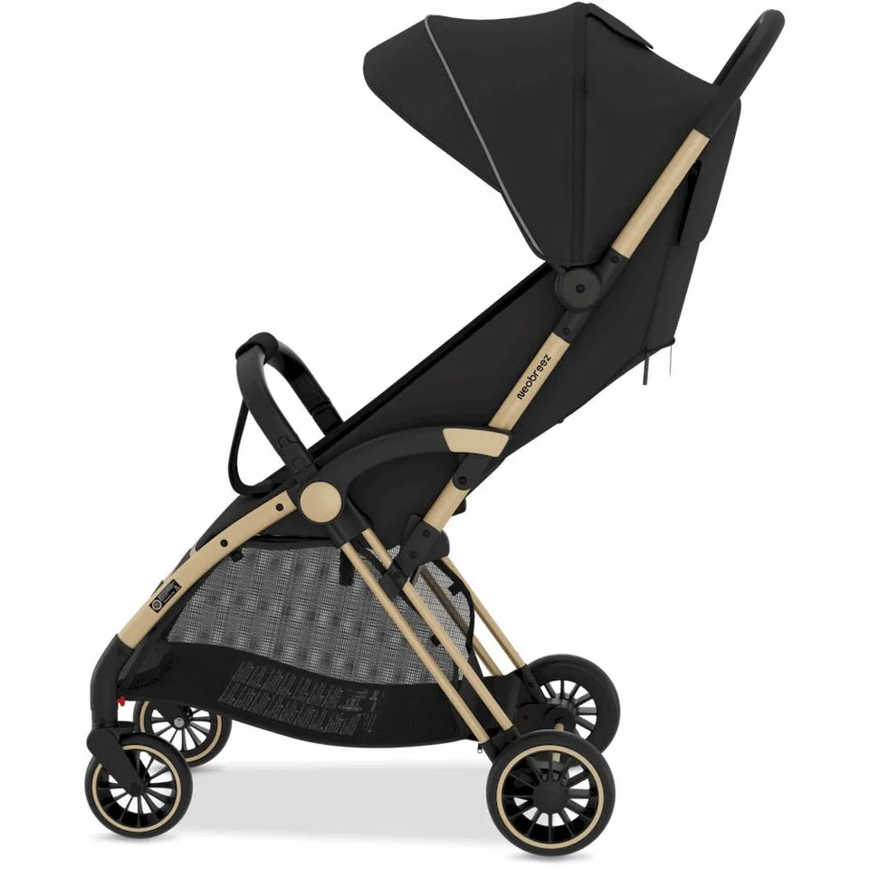 Neobreez Theta Auto Fold Compact Lightweight Travel Stroller - Black