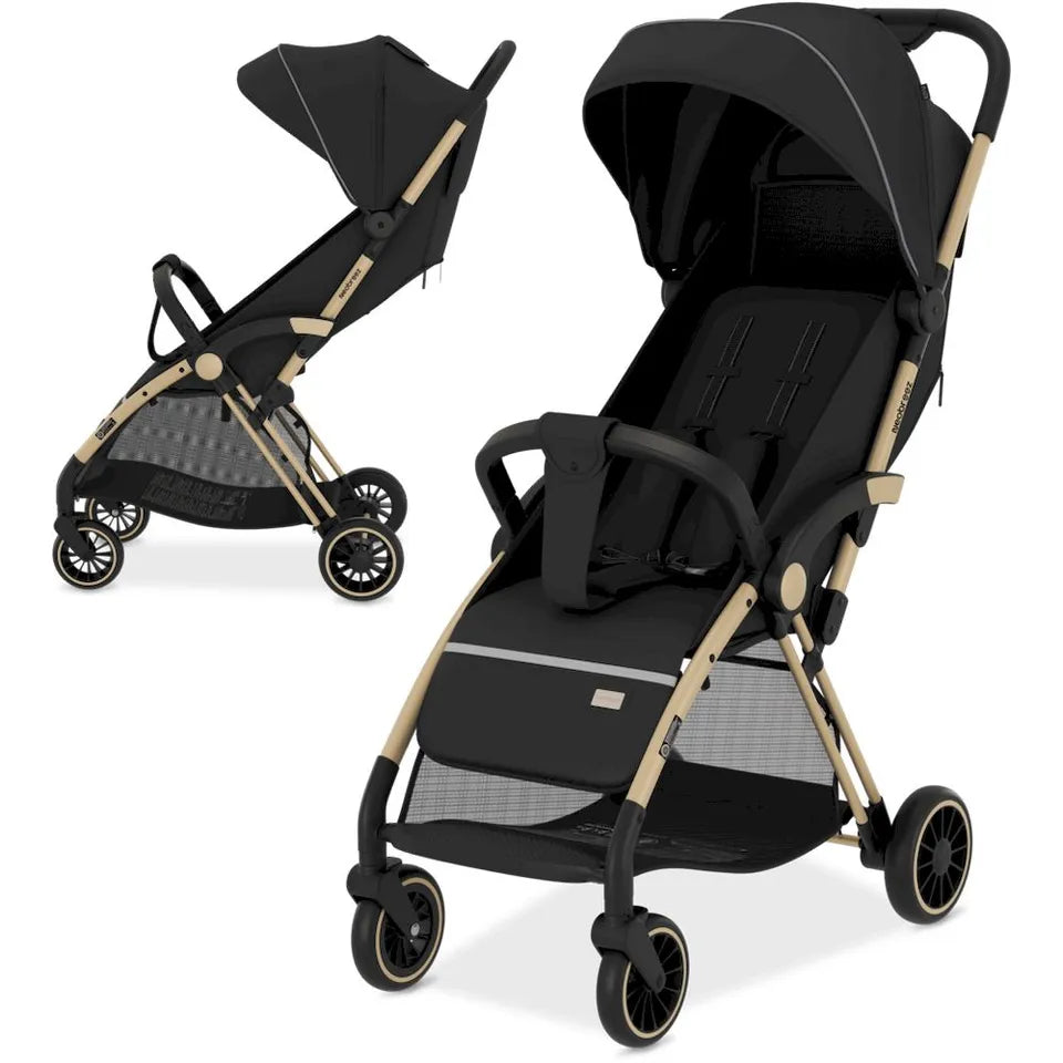 Neobreez Theta Auto Fold Compact Lightweight Travel Stroller - Black