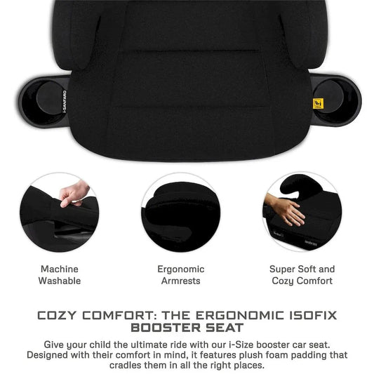 Neobreez i-Sanfaro Isofix Backless Booster i-Size Car Seat