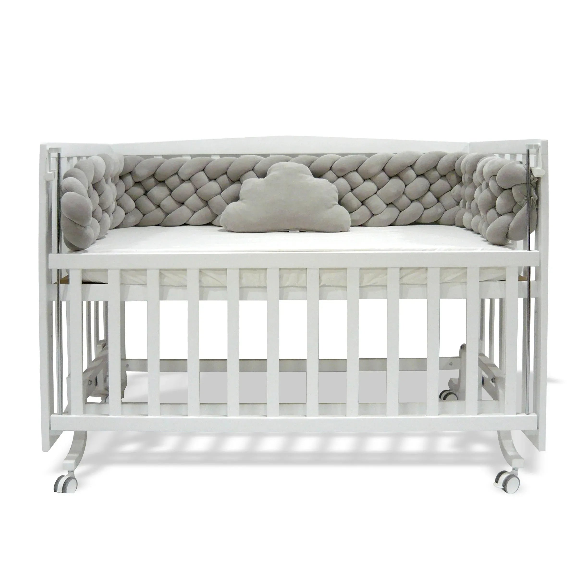 Elmalella Fluffy Braided Bedding Set (Stone)