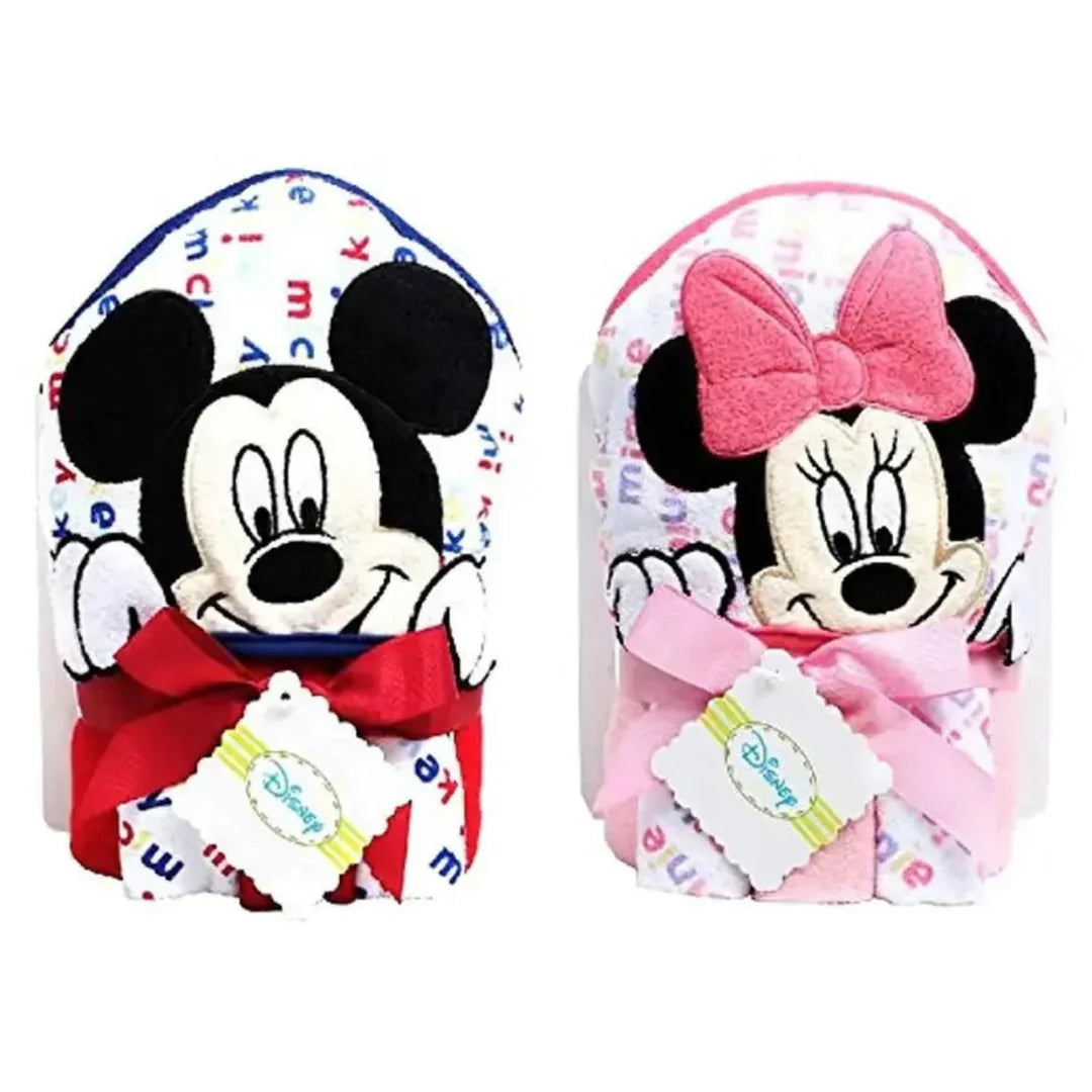 Playgro Mickey Hooded Towel - Red