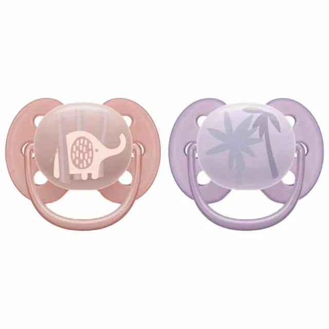 Philips Avent DC9 Baby Soother Soft 0-6M X2