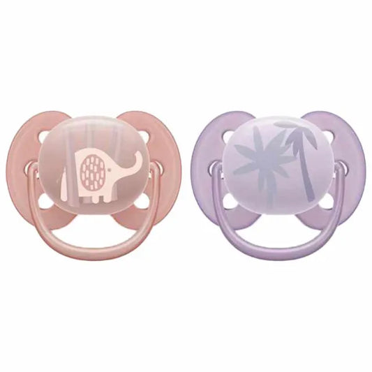 Philips Avent DC9 Baby Soother Soft 0-6M X2