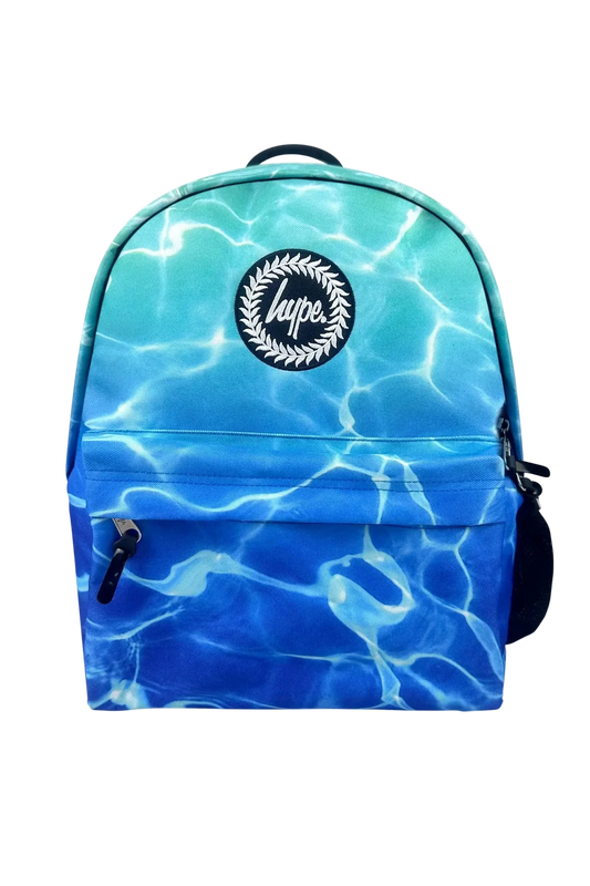 HYPE Backpack Iconic Blue Pool Fade