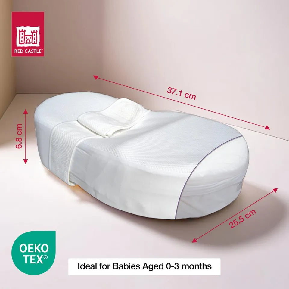 Red Castle Cocoonababy FITTED SHEET ONLY - White