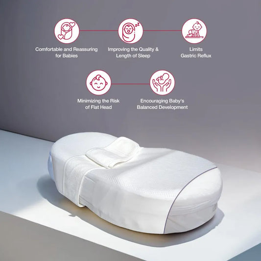 Red Castle Cocoonababy Nest White