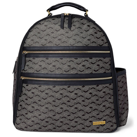 Skip Hop Deco Saffiano Backpack Interweaved Lines