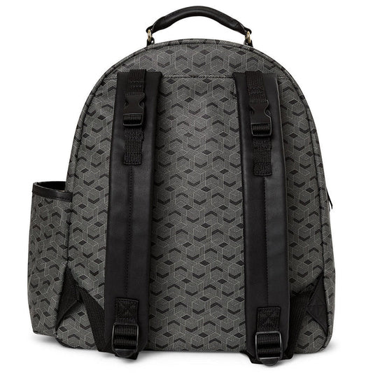Skip Hop Deco Saffiano Backpack Interweaved Lines
