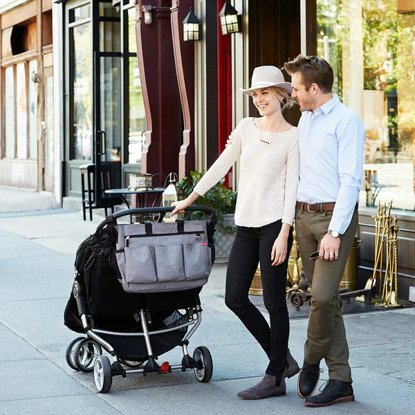 Skip Hop Duo Double Signature Heather Grey