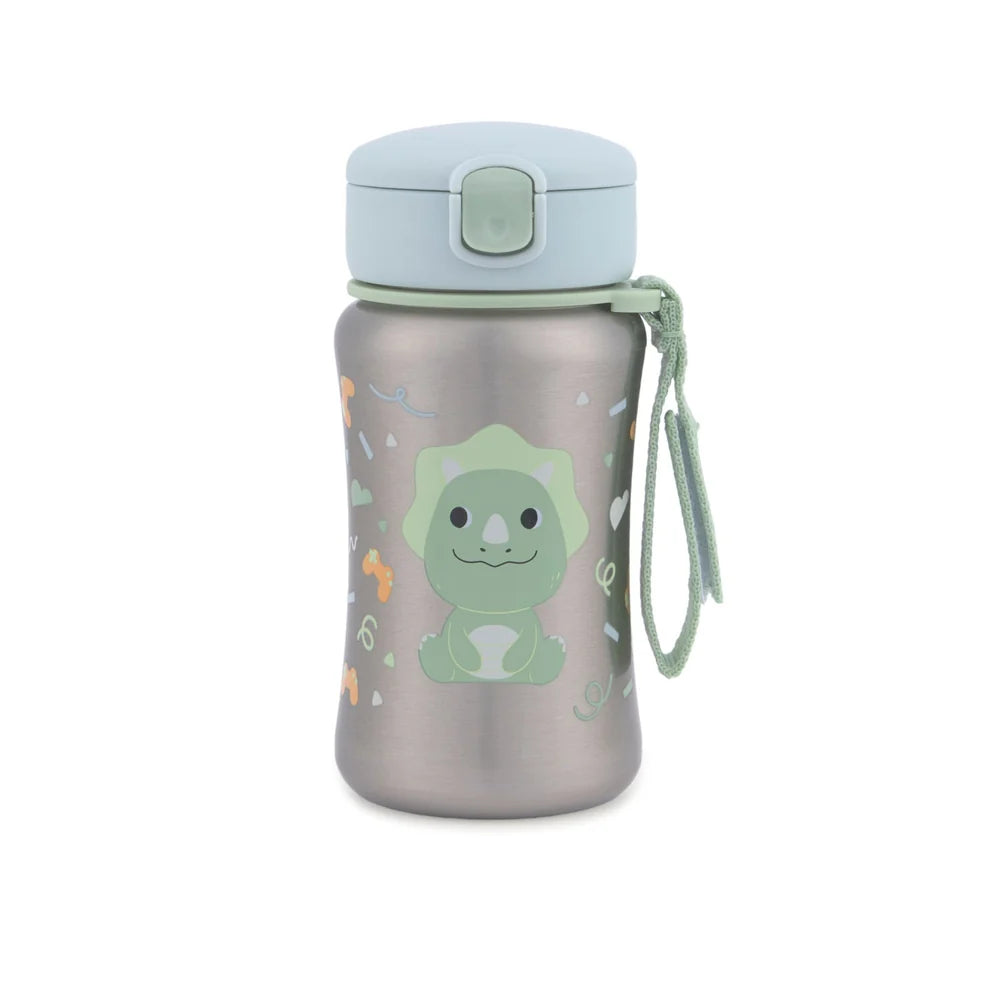 Skip Hop Besties Squad Stainless Steel Straw Bottle 350ml