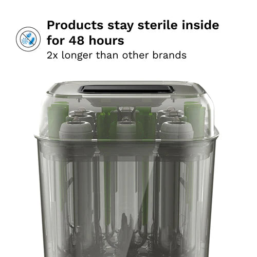 Baby Brezza SuperQuick 10 Minute Sterilizer Dryer - Stainless