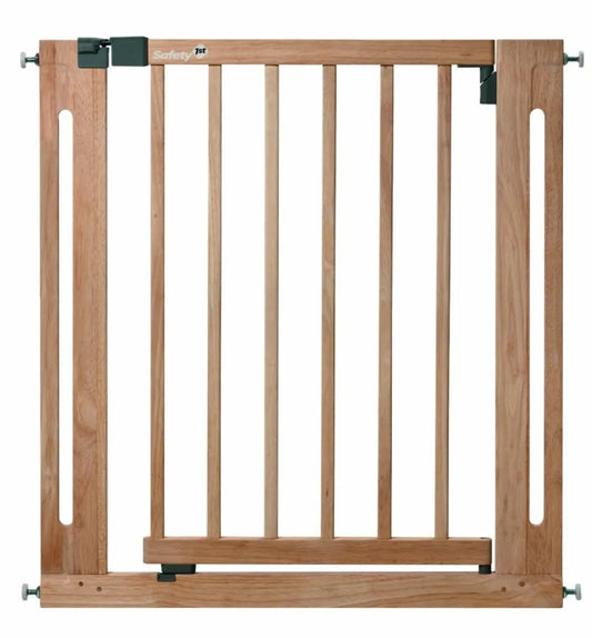 Safety 1st U-Pressure Fit Easy Close Wood Gate