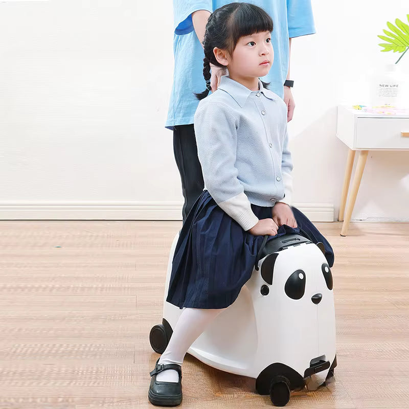 Bubuie Panda box lauggage - Pink