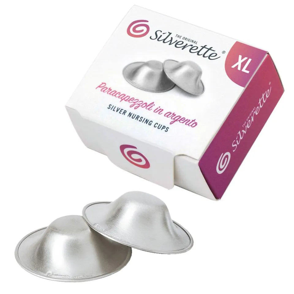 Silverette Silver Nursing Cups - XL