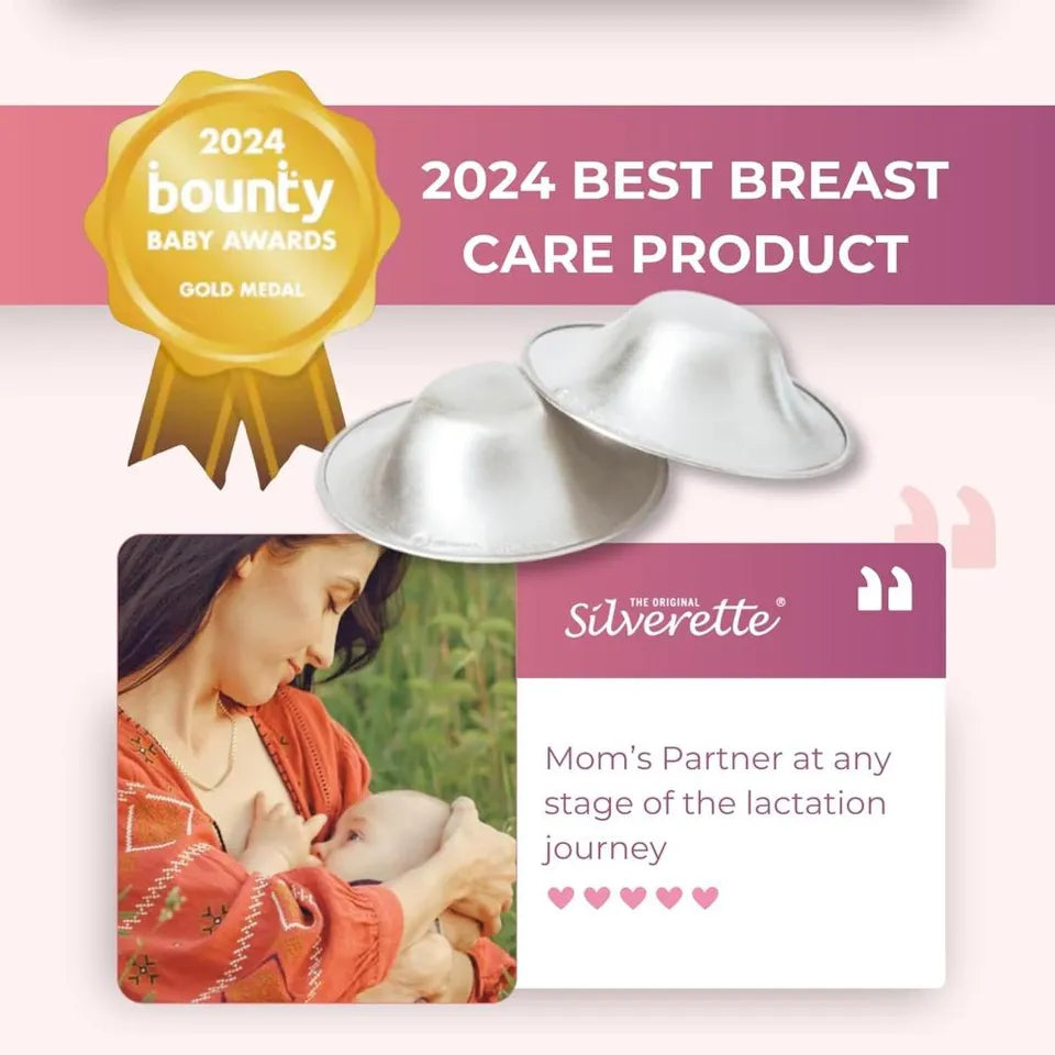 Silverette Silver Nursing Cups - XL