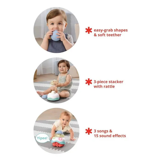 Skip Hop Stack & Crawl 4 In 1  Crab Multi Color